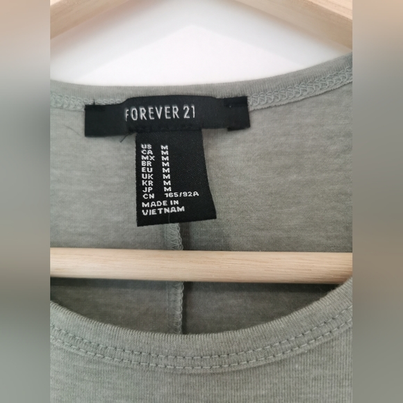 Forever 21 Sage Dress, size M - Picture 3 of 4